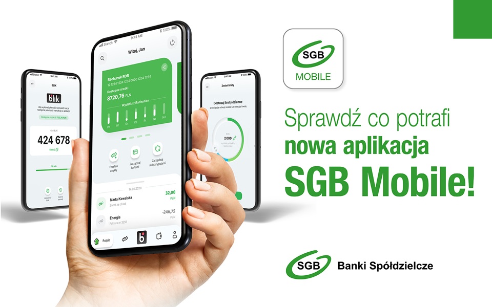APLIKACJA MOBILNA SGB MOBILE
